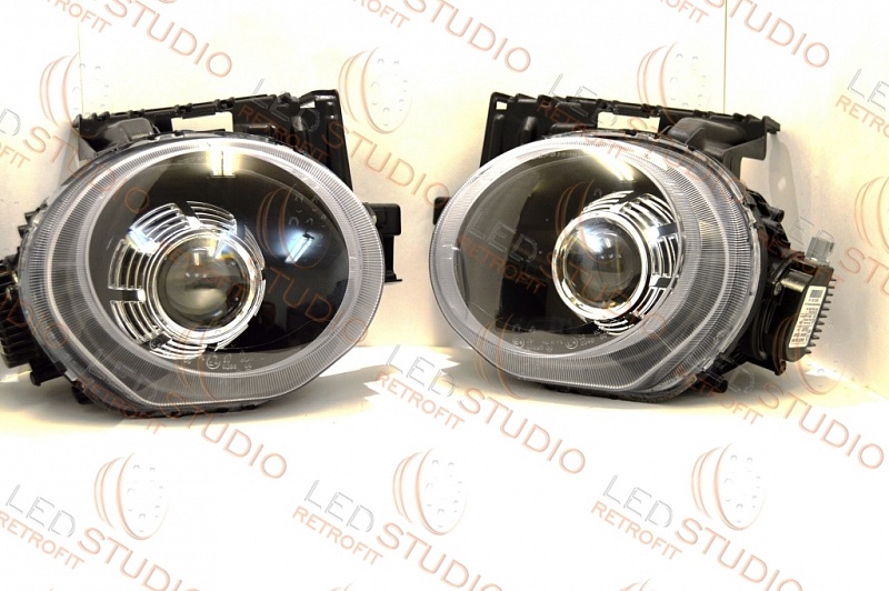 Биксеноновые фары NISSAN JUKE G37-R black